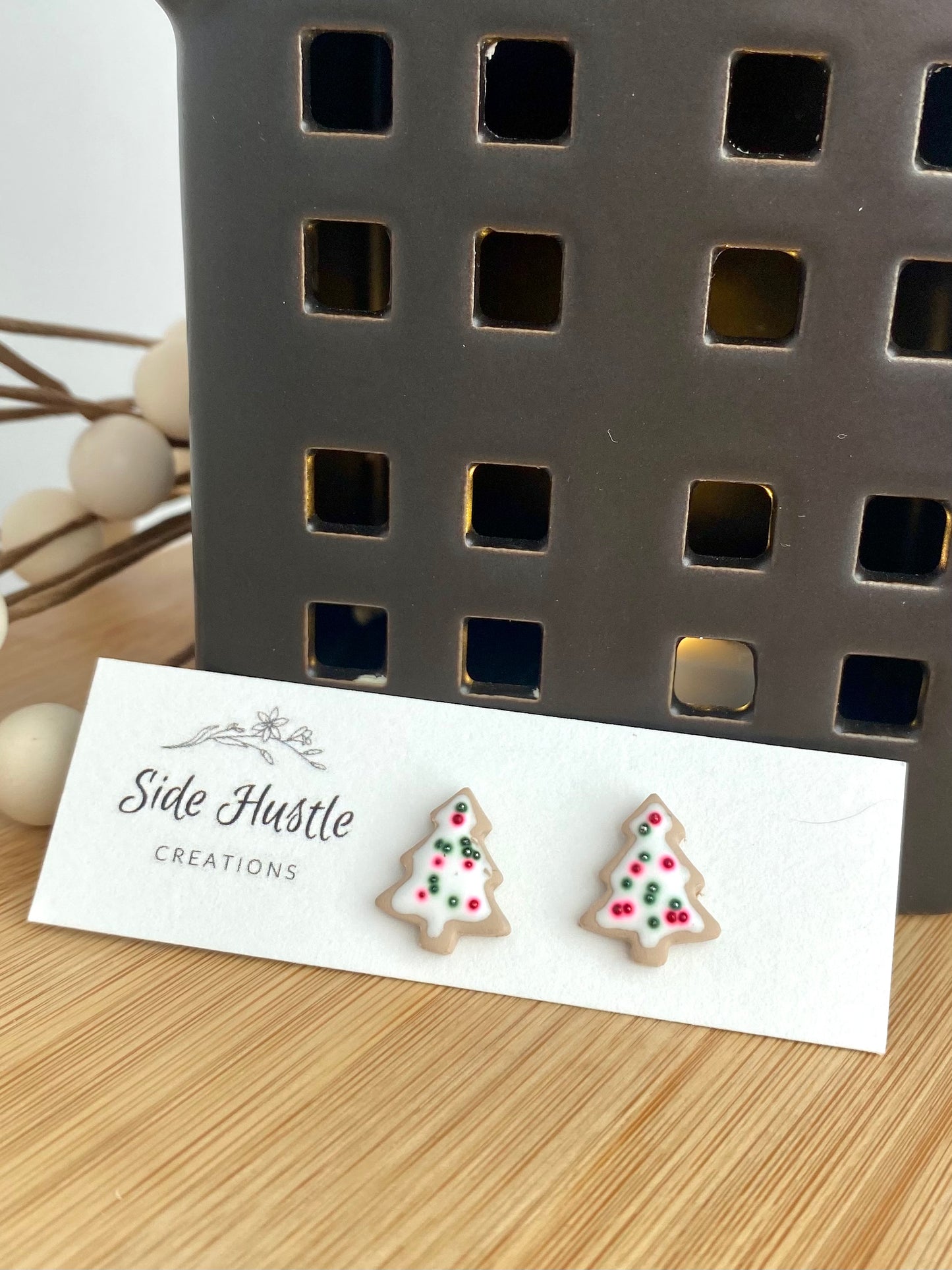 Christmas Tree Cookie Stud