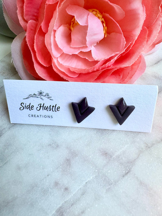 Eggplant Marjorie Studs