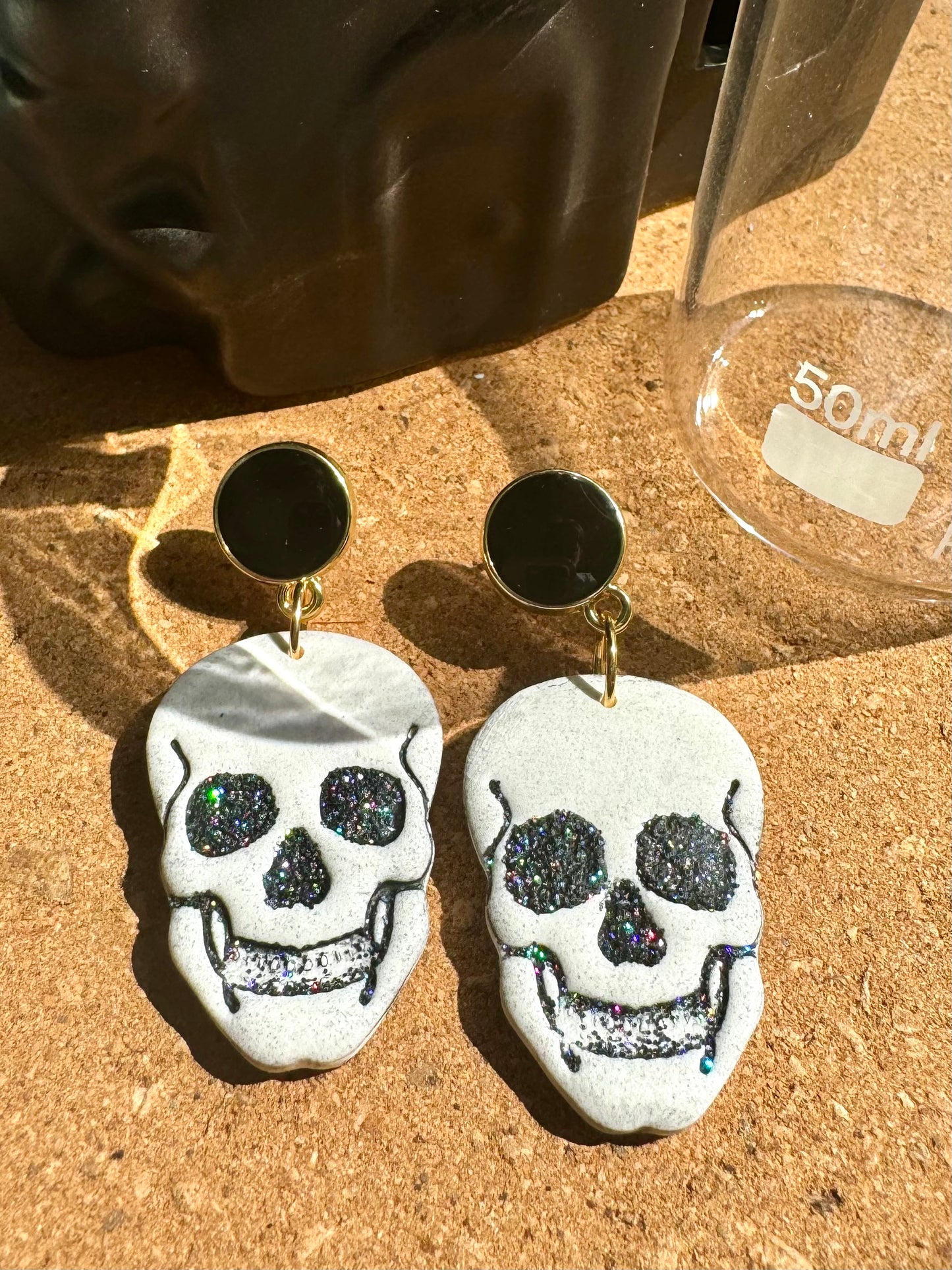 Disco Skull Dangle