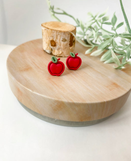 Red Apple Studs