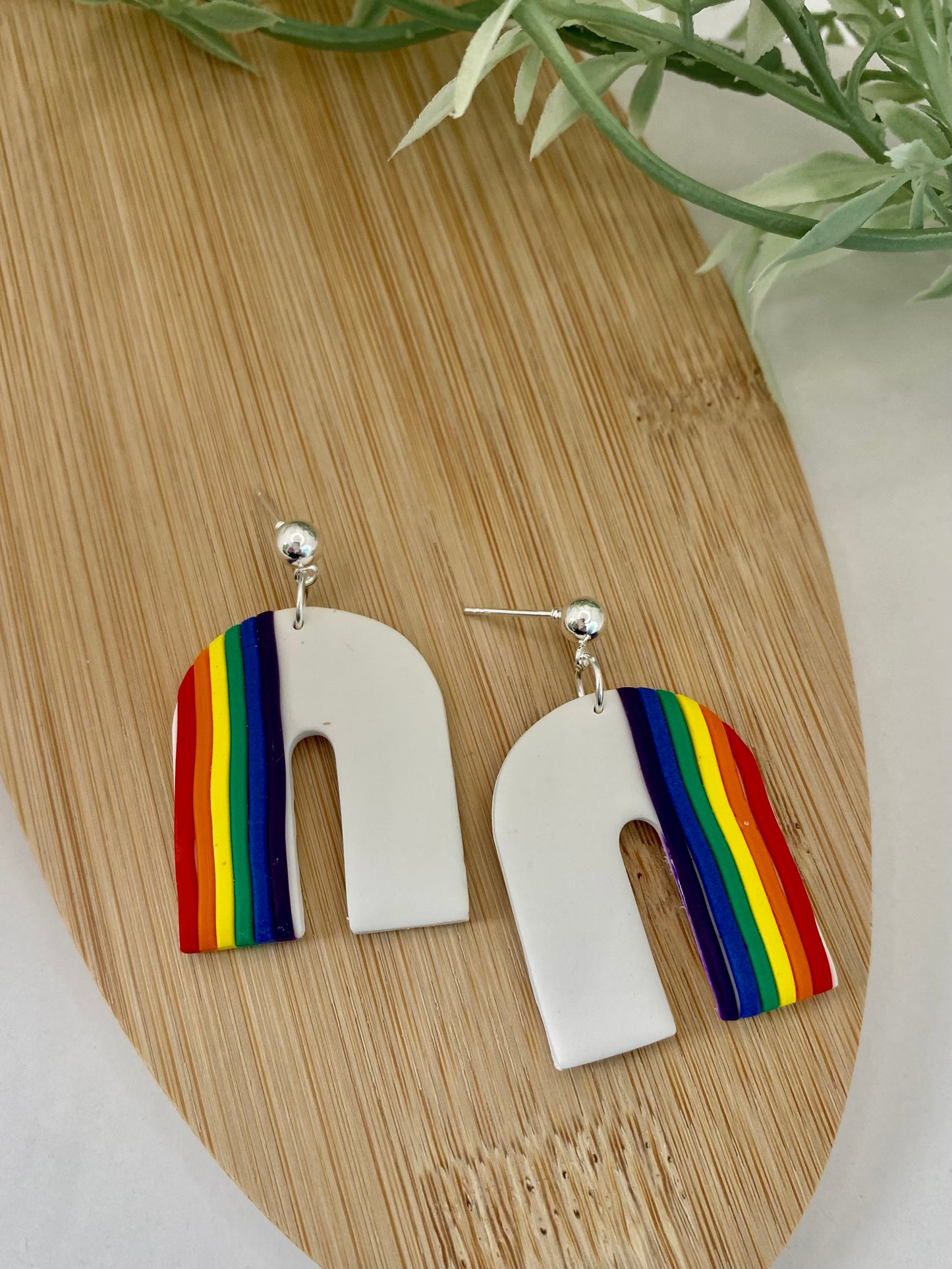 Rainbow Statement Arch Dangle